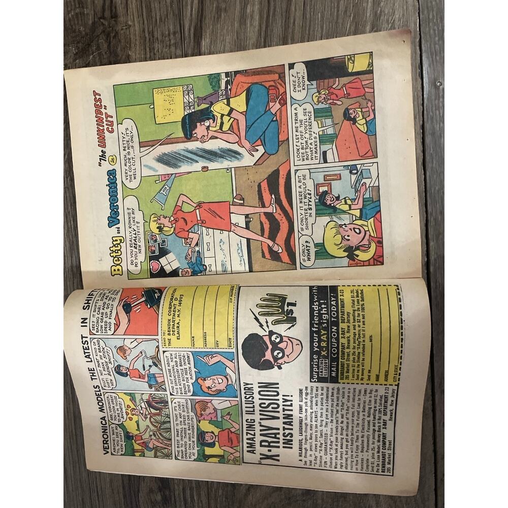 Vintage Archie Comics Lot Sabrina #19 + Betty & Veronica #141 Silver/Bronze Age - Picture 2 of 6